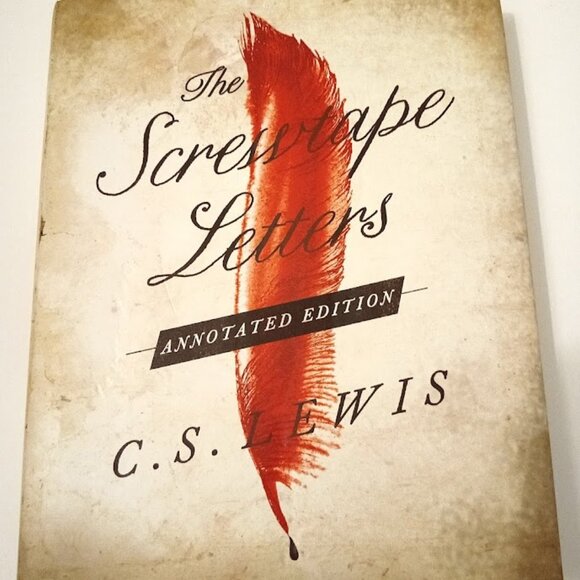 The Screwtape Letter annotated edition C.S. Lewis Journaling - Picture 1 of 6